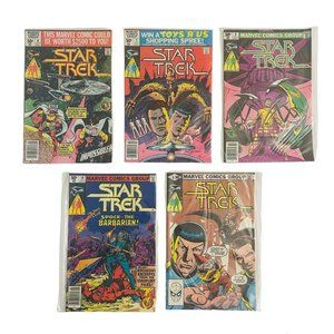 Star Trek Marvel Comic Books 6 7 8 10 16 Comics Lot Of 5